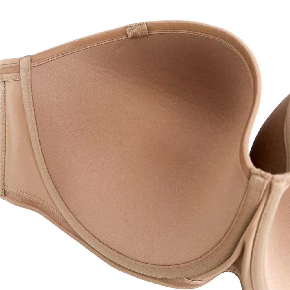Thirdlove 24/7 Classic Strapless Bra Nude Tan — Size 38F - Picture 6 of 7